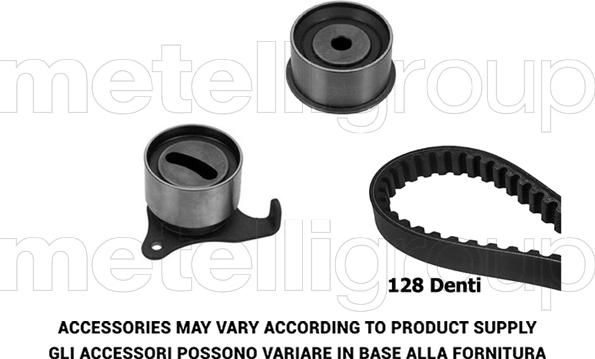 Metelli 29-0286 - Zobsiksnas komplekts autospares.lv