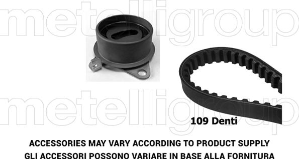 Metelli 29-0288 - Zobsiksnas komplekts autospares.lv