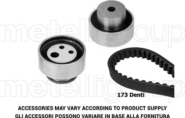 Metelli 29-0234 - Zobsiksnas komplekts www.autospares.lv