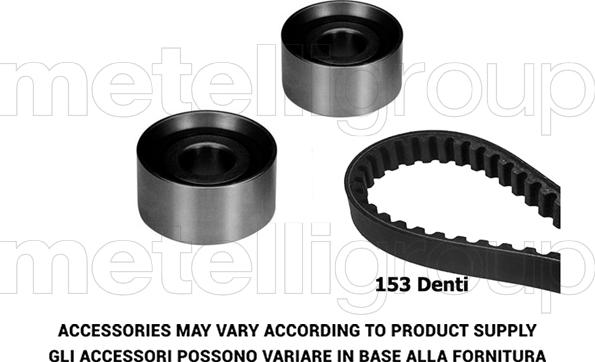 Metelli 29-0230 - Zobsiksnas komplekts autospares.lv