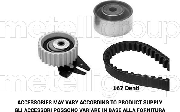 Metelli 29-0237 - Zobsiksnas komplekts www.autospares.lv