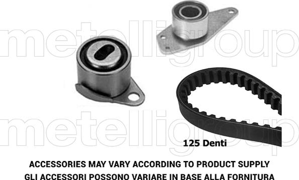 Metelli 29-0220 - Zobsiksnas komplekts www.autospares.lv