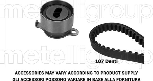 Metelli 29-0272 - Zobsiksnas komplekts www.autospares.lv