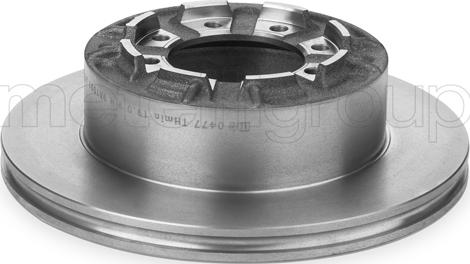 Metelli 23-0477 - Bremžu diski www.autospares.lv