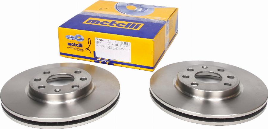 Metelli 23-0604 - Bremžu diski www.autospares.lv