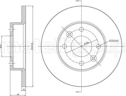 Metelli 23-0114 - Bremžu diski autospares.lv