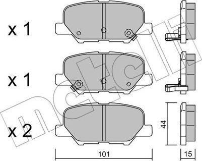 Metelli 22-0995-0 - Eļļas filtrs www.autospares.lv