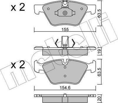 Metelli 22-0917-0 - Eļļas filtrs www.autospares.lv