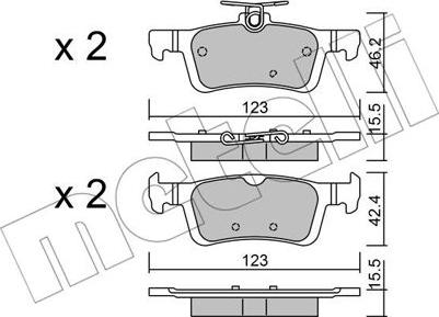 Metelli 22-0986-0 - Eļļas filtrs www.autospares.lv