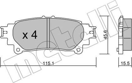 Metelli 22-0939-0 - Eļļas filtrs www.autospares.lv