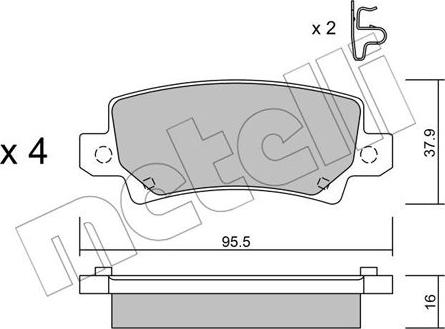 Metelli 22-0447-0 - Eļļas filtrs www.autospares.lv