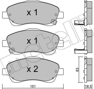 Metelli 22-0450-0 - Eļļas filtrs www.autospares.lv