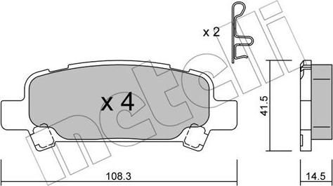 Metelli 22-0414-0 - Eļļas filtrs www.autospares.lv