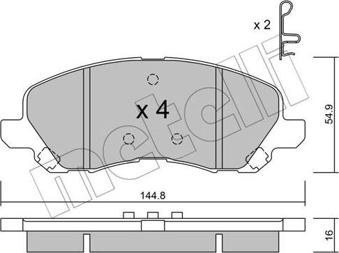 Metelli 22-0481-0 - Eļļas filtrs autospares.lv