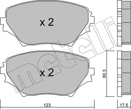 Metelli 22-0430-0 - Eļļas filtrs www.autospares.lv