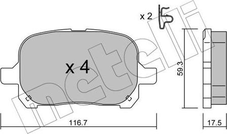 Metelli 22-0429-0 - Oil Filter www.autospares.lv