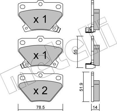 Metelli 22-0424-0 - Eļļas filtrs www.autospares.lv