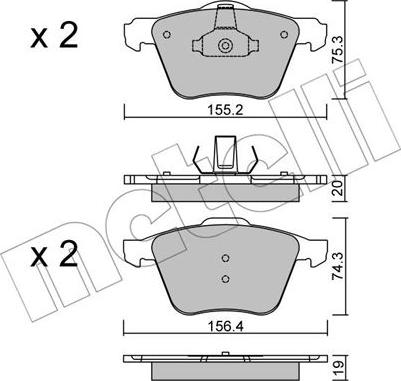 Metelli 22-0599-1 - Eļļas filtrs www.autospares.lv