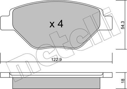 Metelli 22-0543-0 - Eļļas filtrs www.autospares.lv