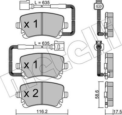 Metelli 22-0554-1 - Eļļas filtrs www.autospares.lv