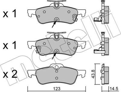 Metelli 22-0556-2 - Eļļas filtrs www.autospares.lv