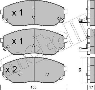 Metelli 22-0515-0 - Eļļas filtrs www.autospares.lv