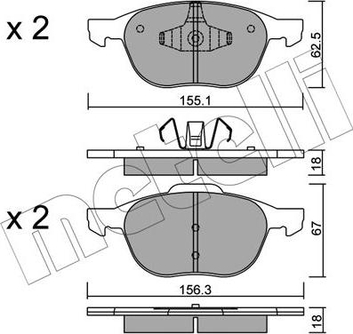 Metelli 22-0534-0 - Масляный фильтр www.autospares.lv