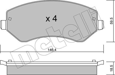 Metelli 22-0524-0 - Eļļas filtrs www.autospares.lv