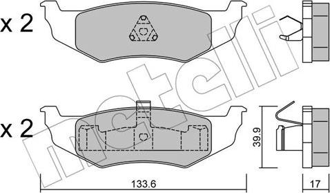 Metelli 22-0522-0 - Eļļas filtrs www.autospares.lv