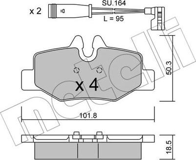 Metelli 22-0576-0K - Eļļas filtrs www.autospares.lv