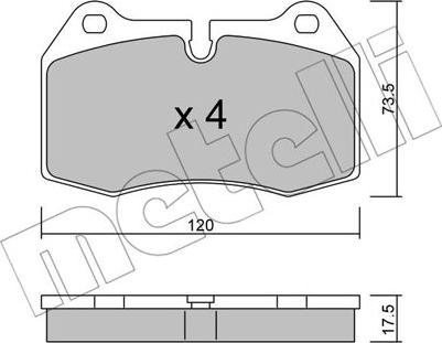 Metelli 22-0645-0 - Eļļas filtrs www.autospares.lv