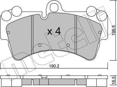 Metelli 22-0654-0 - Eļļas filtrs www.autospares.lv