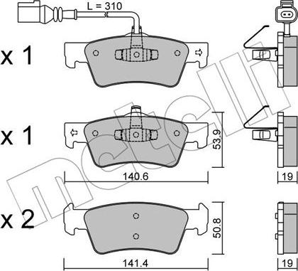 Metelli 22-0661-1 - Eļļas filtrs www.autospares.lv