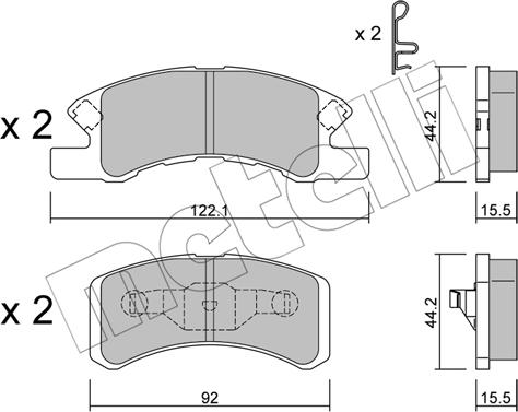 Metelli 22-0605-0 - Eļļas filtrs www.autospares.lv