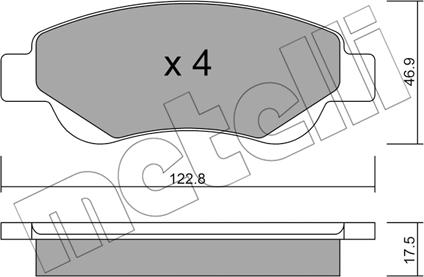 Metelli 22-0637-0 - Eļļas filtrs www.autospares.lv