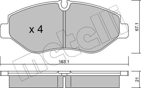 Metelli 22-0671-0 - Eļļas filtrs www.autospares.lv