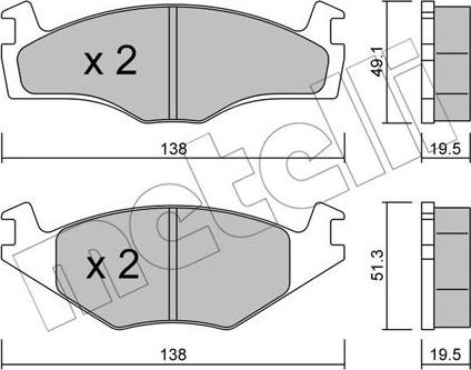 Japanparts JPA-0033 - Тормозные колодки, дисковые, комплект www.autospares.lv