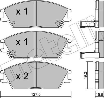 Metelli 22-0081-1 - Eļļas filtrs autospares.lv