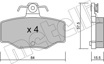 Metelli 22-0199-0 - Eļļas filtrs www.autospares.lv