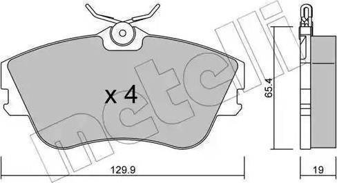 Jurid 571847J-AS - Bremžu uzliku kompl., Disku bremzes www.autospares.lv