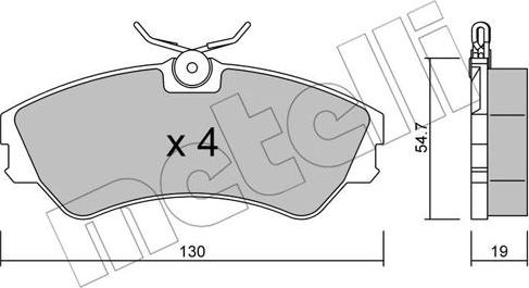 Metelli 22-0162-0 - Eļļas filtrs www.autospares.lv