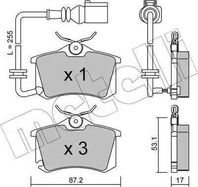 RIDER RD.3323.DB1330 - Brake Pad Set, disc brake www.autospares.lv