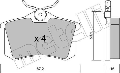 Metelli 22-0100-2 - Eļļas filtrs www.autospares.lv