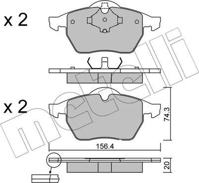 Metelli 22-0181-2 - Eļļas filtrs autospares.lv