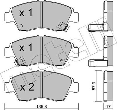 Metelli 22-0175-0 - Eļļas filtrs www.autospares.lv