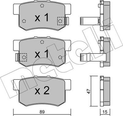 Metelli 22-0173-0 - Oil Filter www.autospares.lv