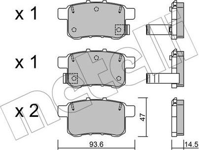 Metelli 22-0868-0 - Eļļas filtrs www.autospares.lv