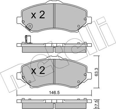 Metelli 22-0862-0 - Eļļas filtrs www.autospares.lv