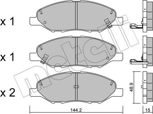 Metelli 22-0811-0 - Eļļas filtrs www.autospares.lv