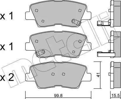 RIDER RD.3323.DB3494 - Тормозные колодки, дисковые, комплект www.autospares.lv